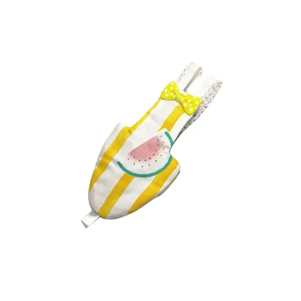 Japanese Style Sakura Birds Flight Suit with Bow Tie Parrot Diaper Flight Suit Diaper Clothes for Budgerigar Parakeet Pigeon