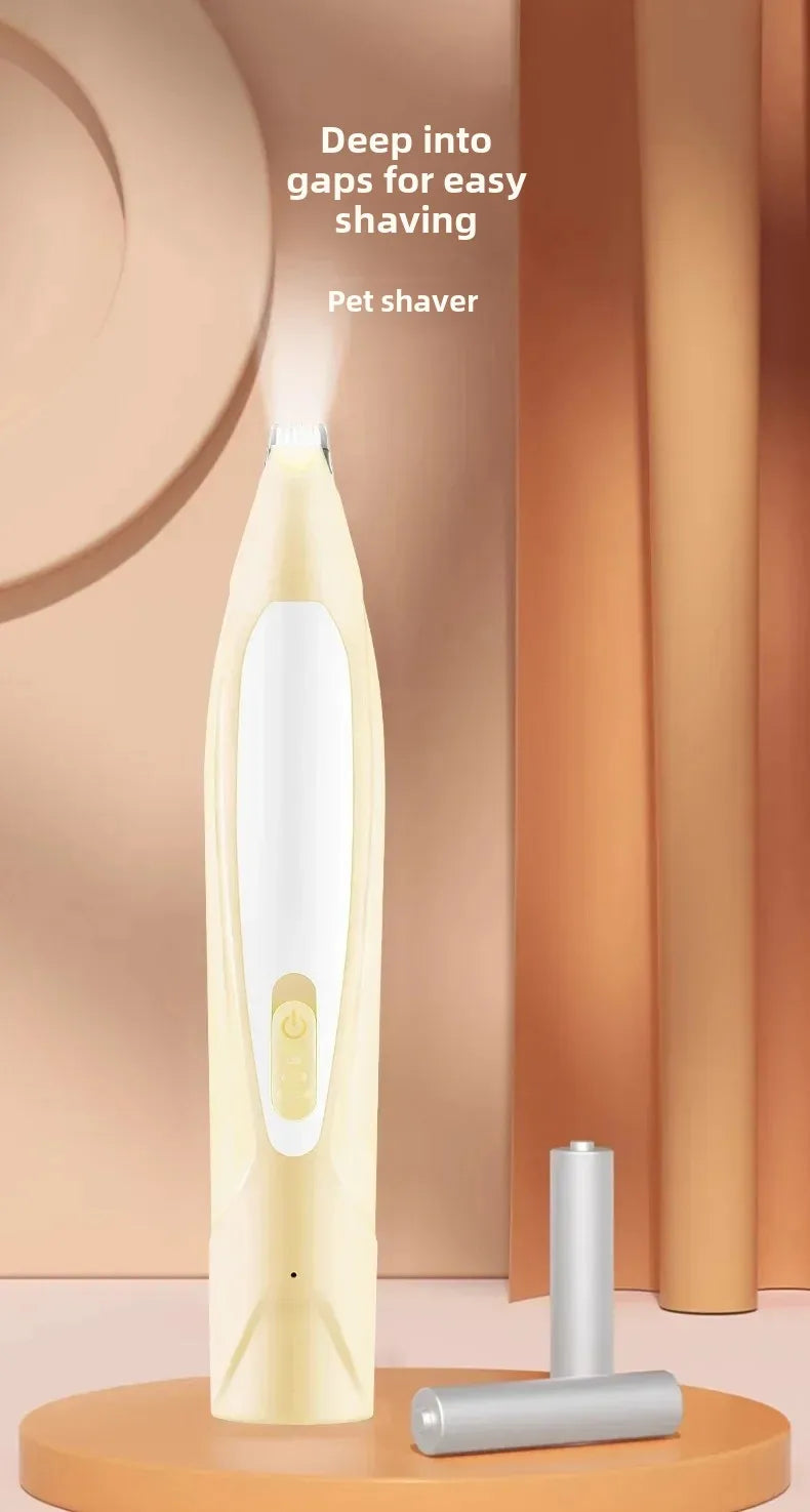 Professional Rechargeable Pet Hair Trimmer Low Noise Cat Clipper Grooming Tool for Cat/Dogs Claw Care Electric Pet Shaver Codos