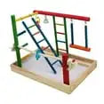 Bird Life Wood Playpen – Perfect for Cockatiels