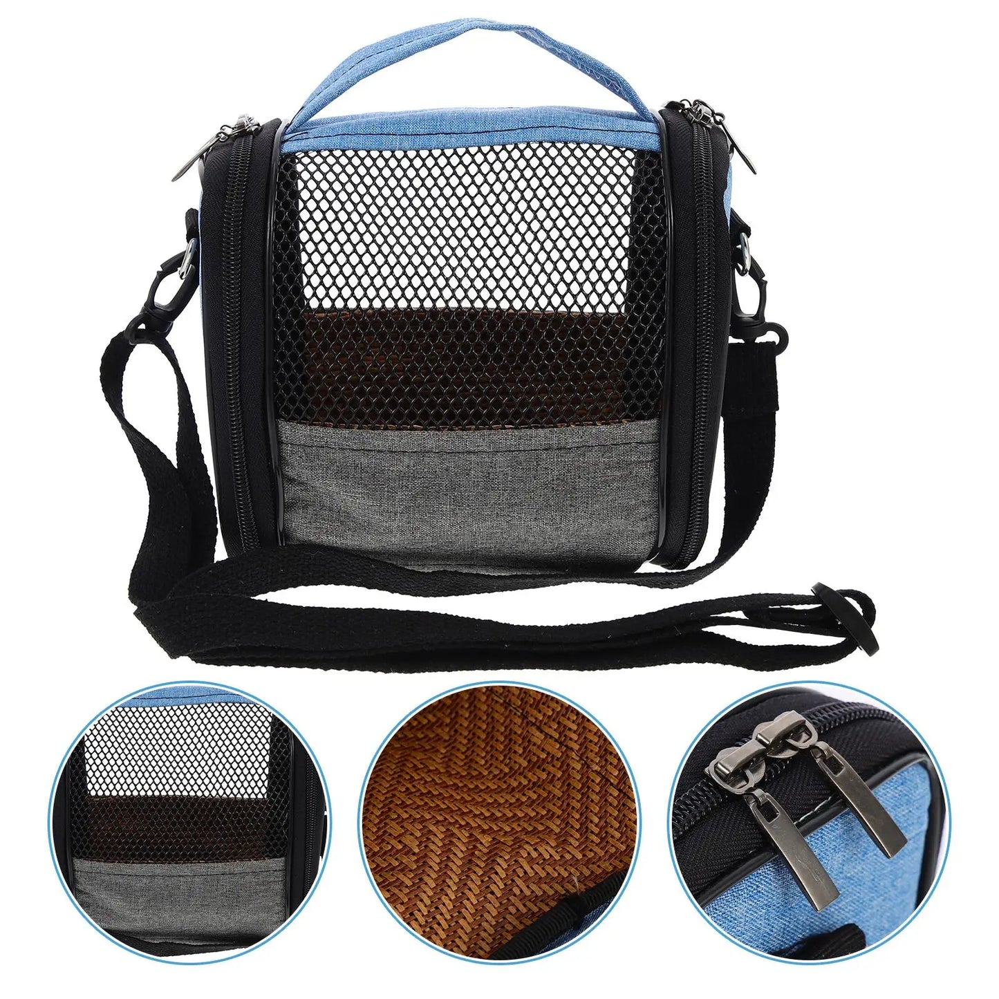 Parrot Out Bag Small Carrier Breathable Bird Travel Cage Foldable Outdoor Pet Toys Clear Backpack Portable Lightweight Dog