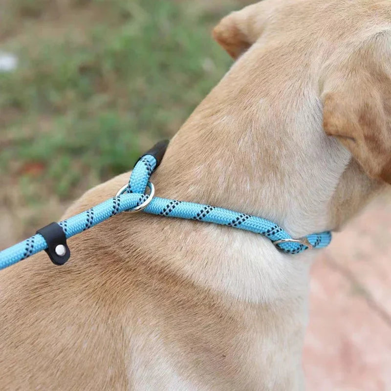 Reflective Pad Big Dog Leash for Training Walking Pet P Chain for Medium Large Dogs Malinois Collie Leashes mascotas Accessories