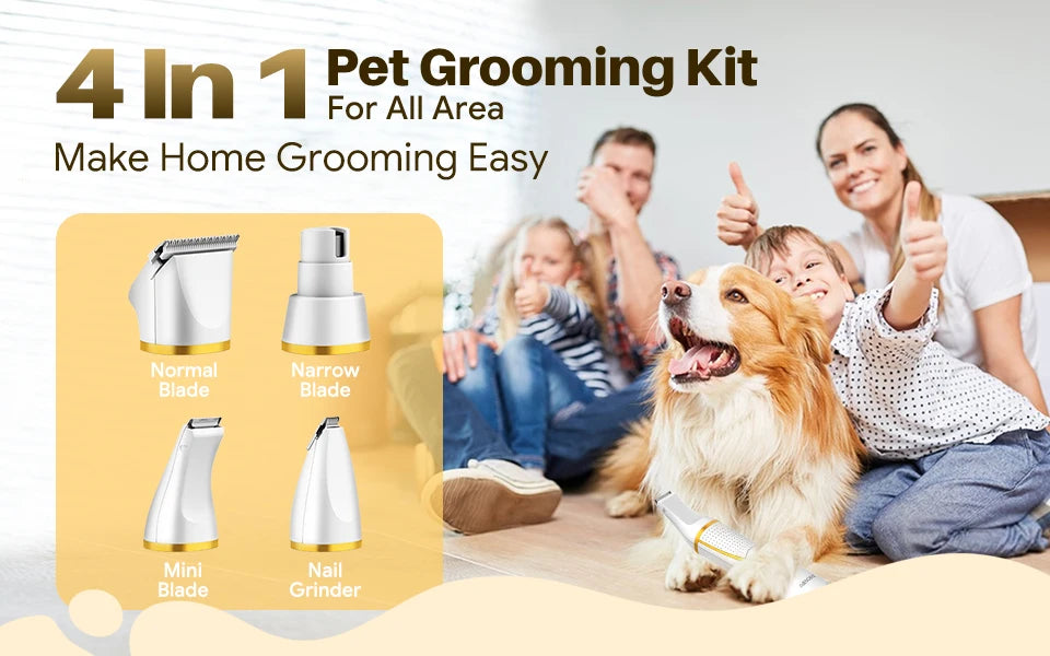 Pet Dog Hair Care Supplies Professional Puppy Clipper Rechargeable Trimmer Foot Shaver for Cat Dog Beauty Cutting Machines