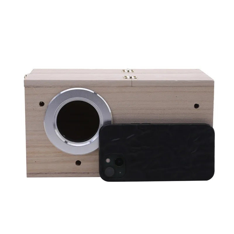 Wood Bird House Nest Birds Breeding Box Bird Parrot Breeding Decorative Cages Pet Accessories Home Balcony Decoration