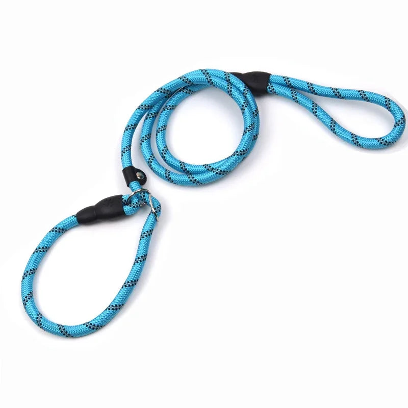 Reflective Pad Big Dog Leash for Training Walking Pet P Chain for Medium Large Dogs Malinois Collie Leashes mascotas Accessories