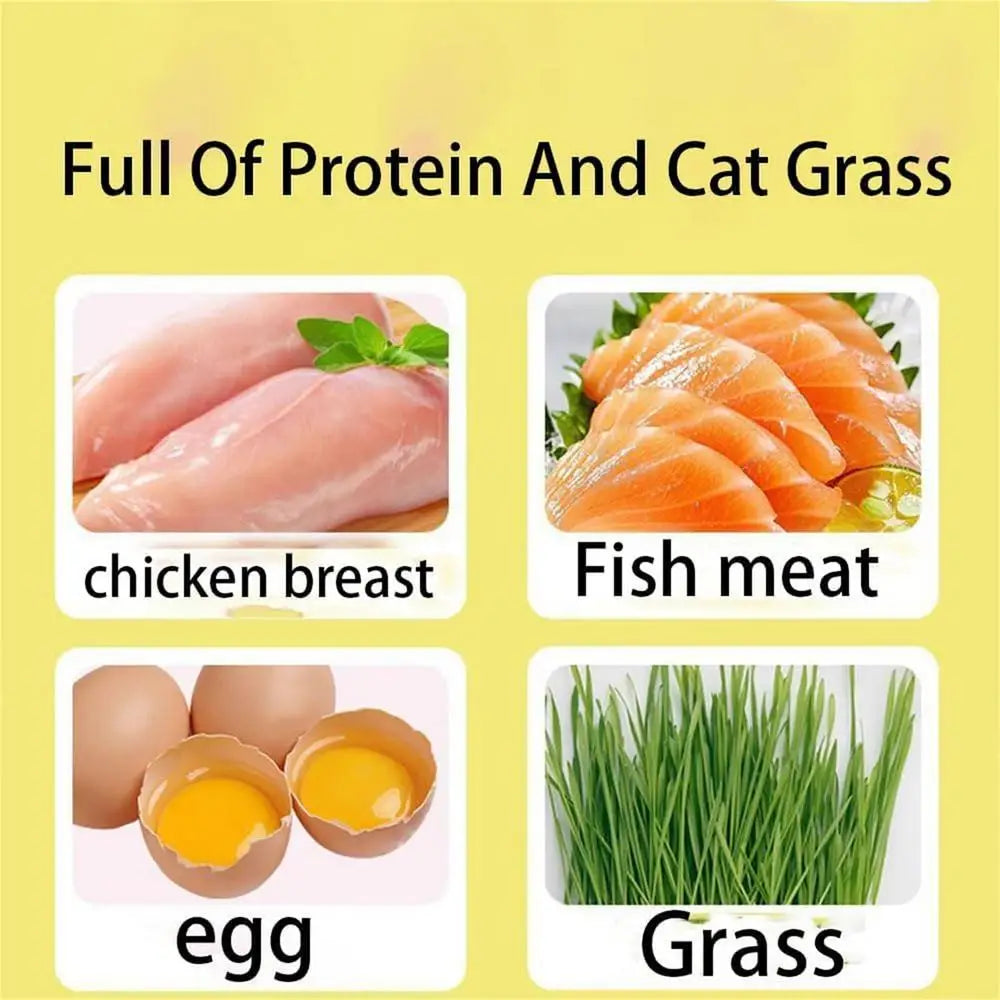 Cat Grass Teeth Stick Kitten Cat Mouth Healthy Chew Toy Pet Snacks For Cat Kitten Cleaning Teeth Hairball Removal